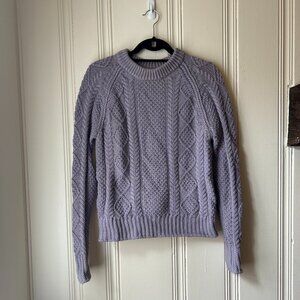 L.L. Bean Cable Knit Sweater Size Small